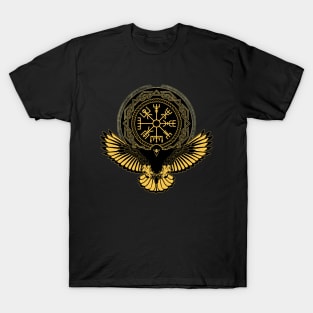 Viking Eagle, Vegvisir and Celtic Knotwork T-Shirt